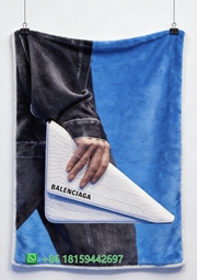 Balenciaga Throw Blankets